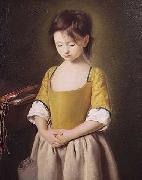 Pietro Antonio Rotari Portrait of a Young Girl oil painting reproduction